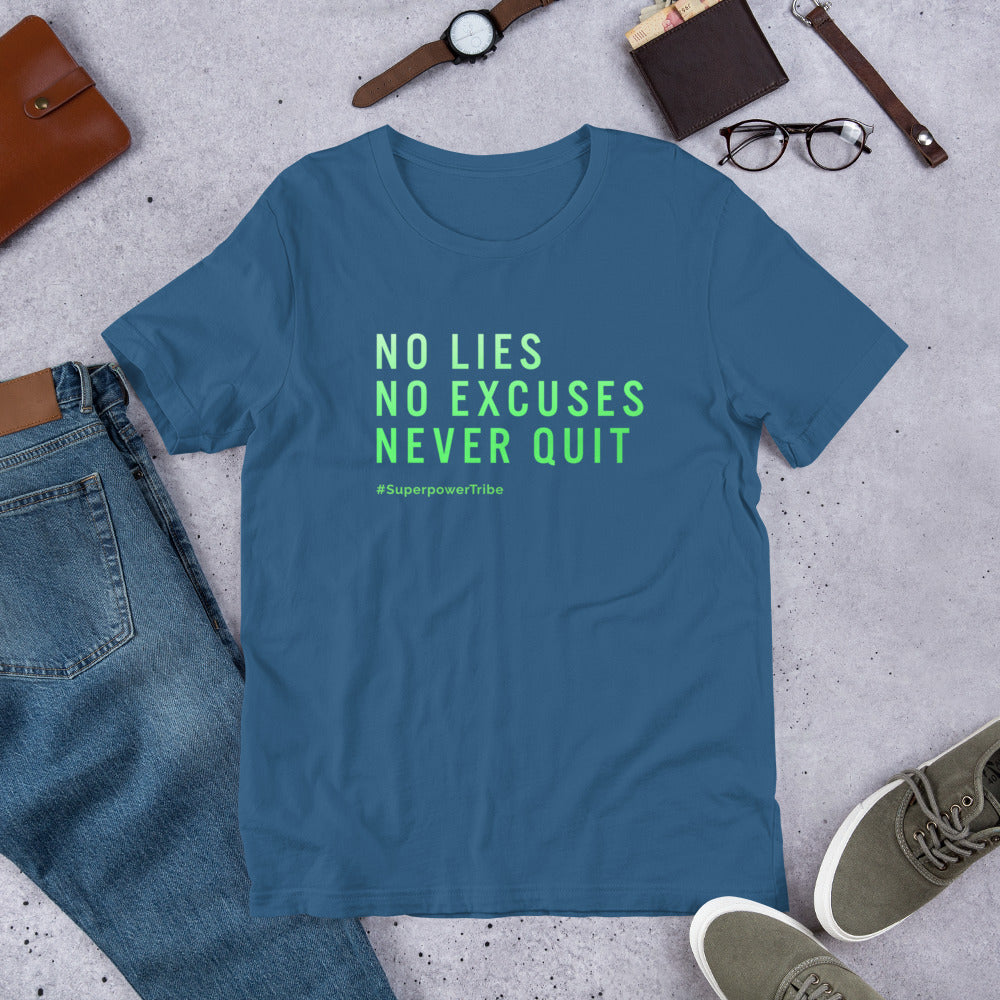 The Official 3 Rules T-Shirt - 7 Dark Colors
