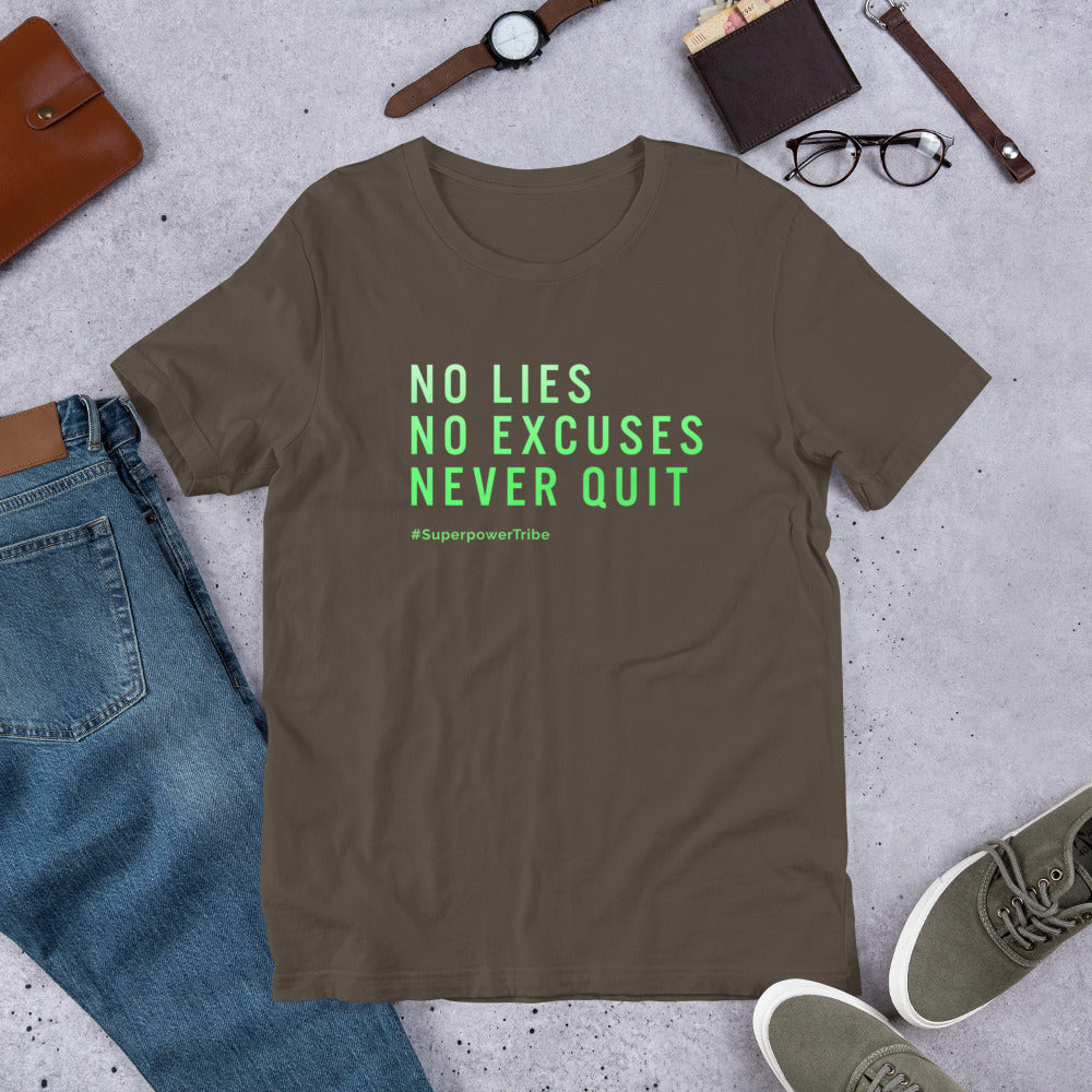 The Official 3 Rules T-Shirt - 7 Dark Colors