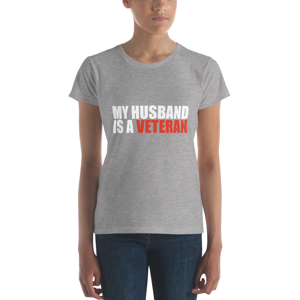My Husband Is A Veteran T-Shirt