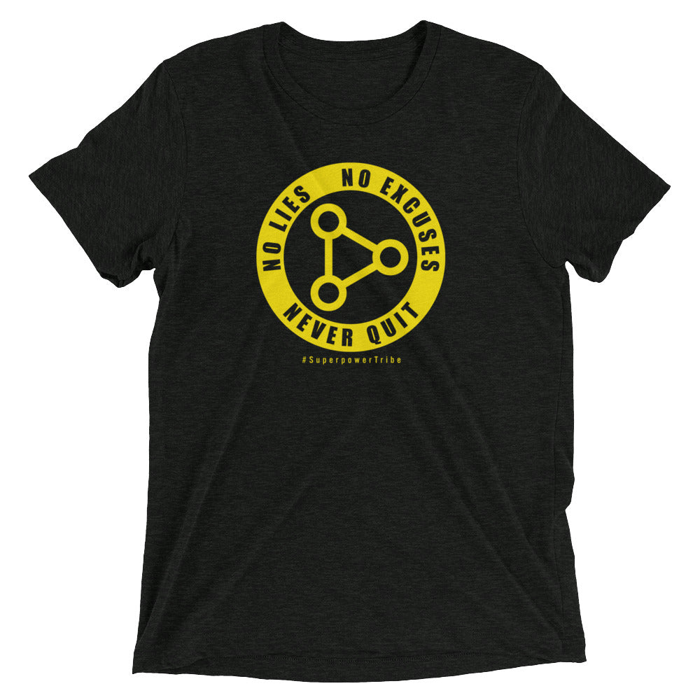 SuperpowerTribe EXCLAIMER 3-RULES Tee