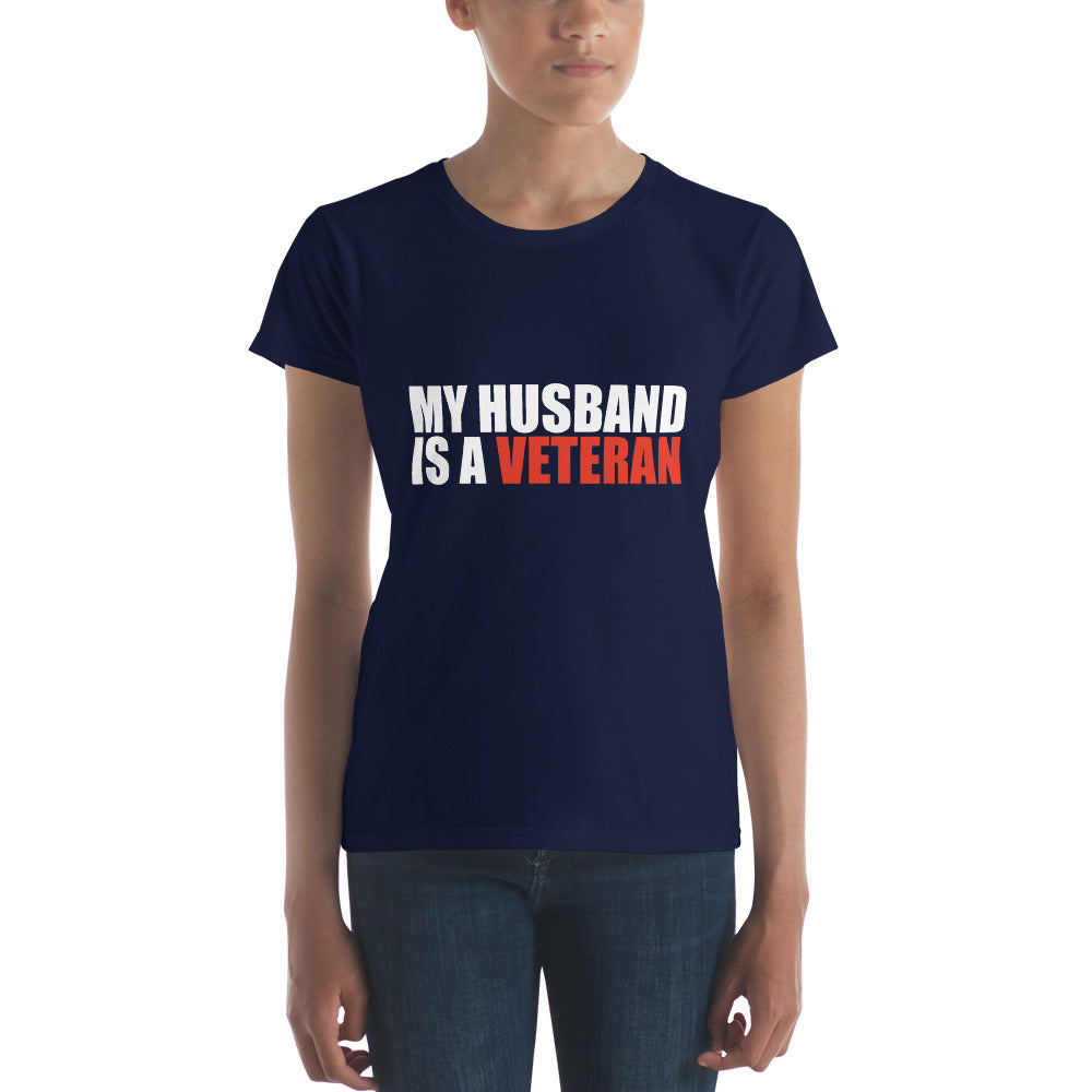 My Husband Is A Veteran T-Shirt