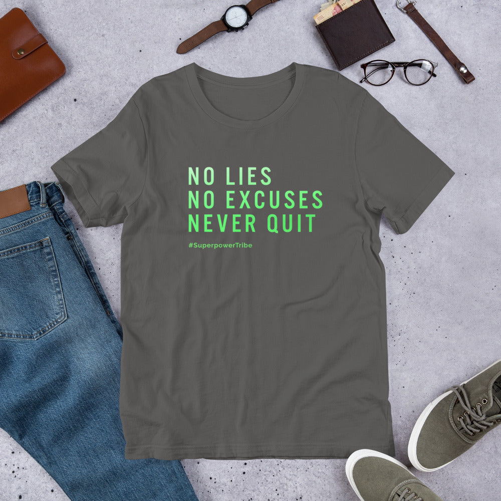 The Official 3 Rules T-Shirt - 7 Dark Colors