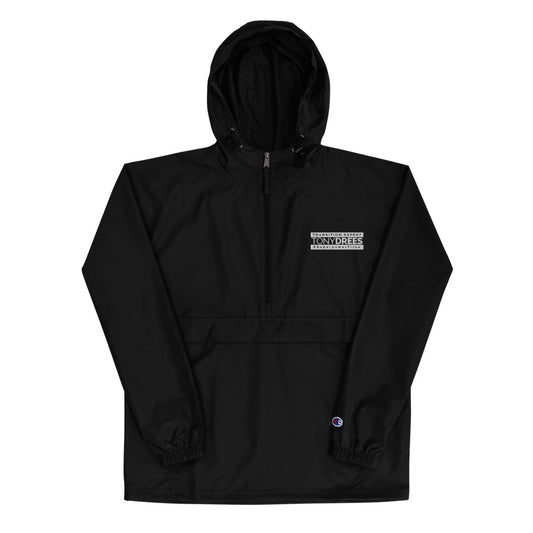 Tony Drees Embroidered Champion Packable Jacket