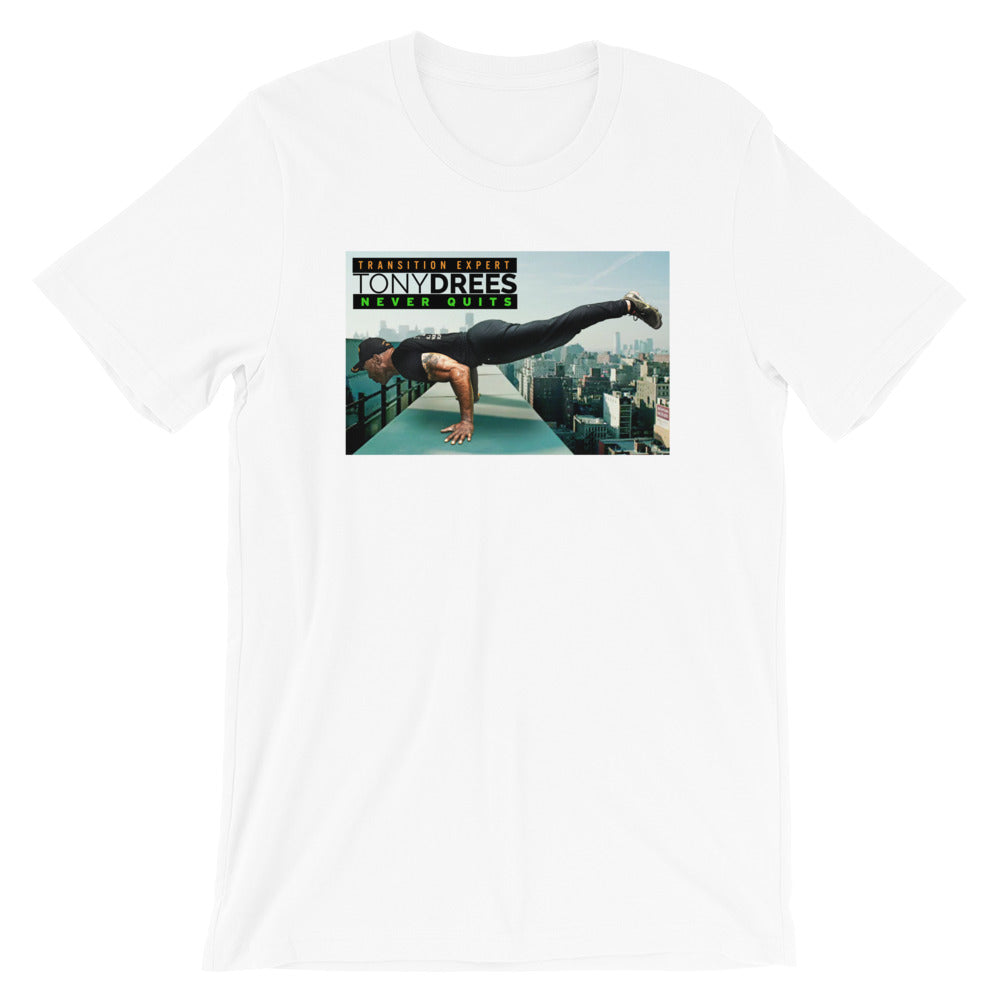 Tony Drees Never Quits Planking Collectible Tee