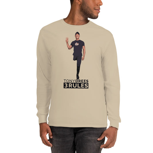 Tony Drees Signature Long Sleeve Tee - Sand