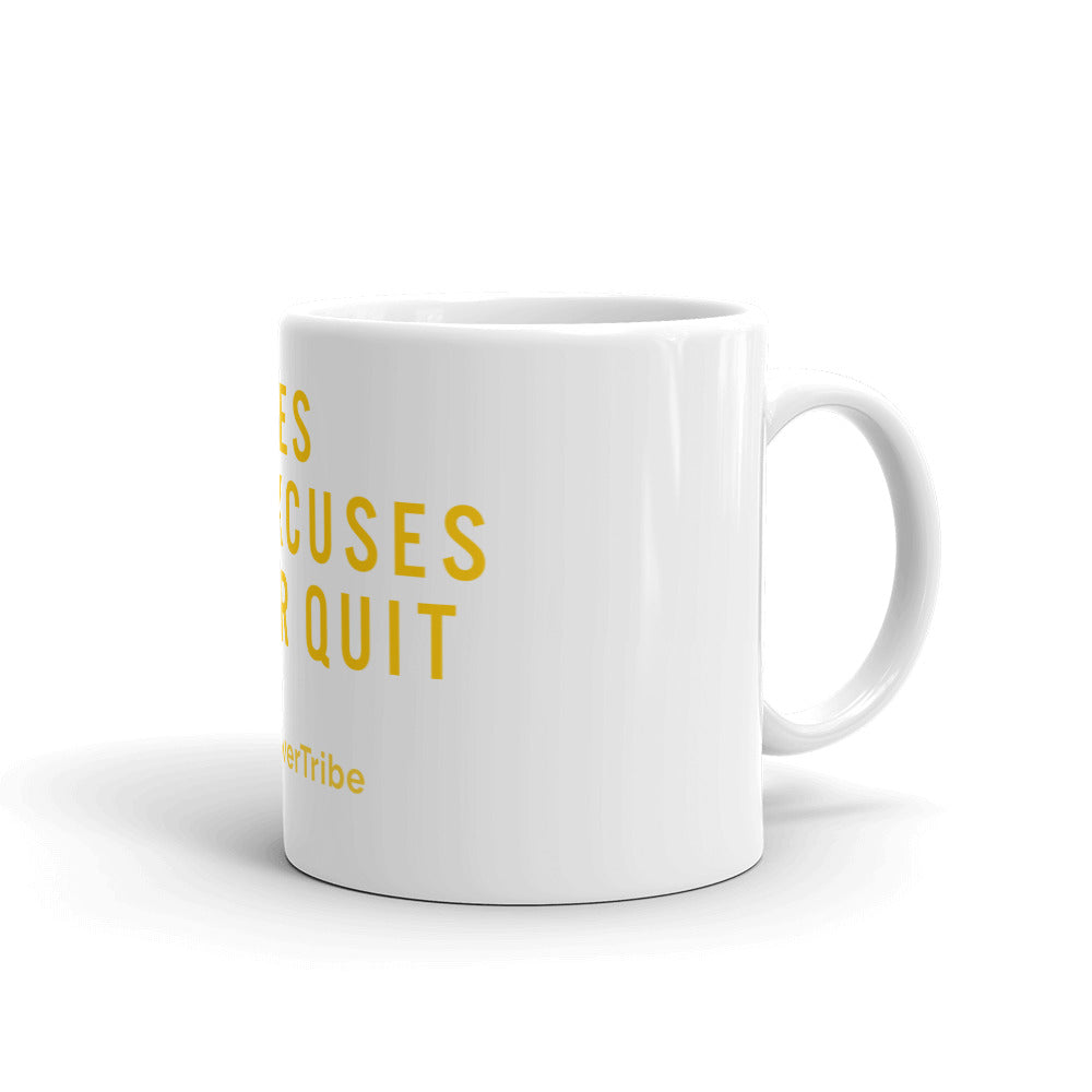 3 Rules White glossy mug